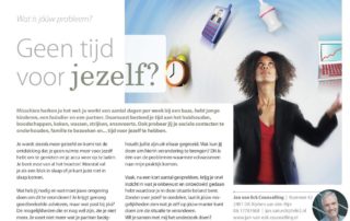 201602 Geen Tijd Voor Jezelf Relatietherapeut Jan Van Eck
